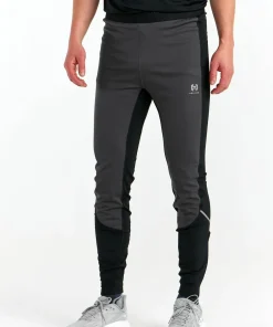 Outlet Hellner Men's Nautanen Winter Windblock Tights Phantom/Black Beauty