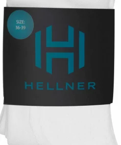 Hot Hellner Shafted Run Sock 2-P Bright White