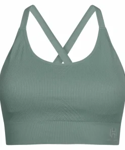 Sale Hellner Women's Seamless Tech Sport Bra Laurel Wreath