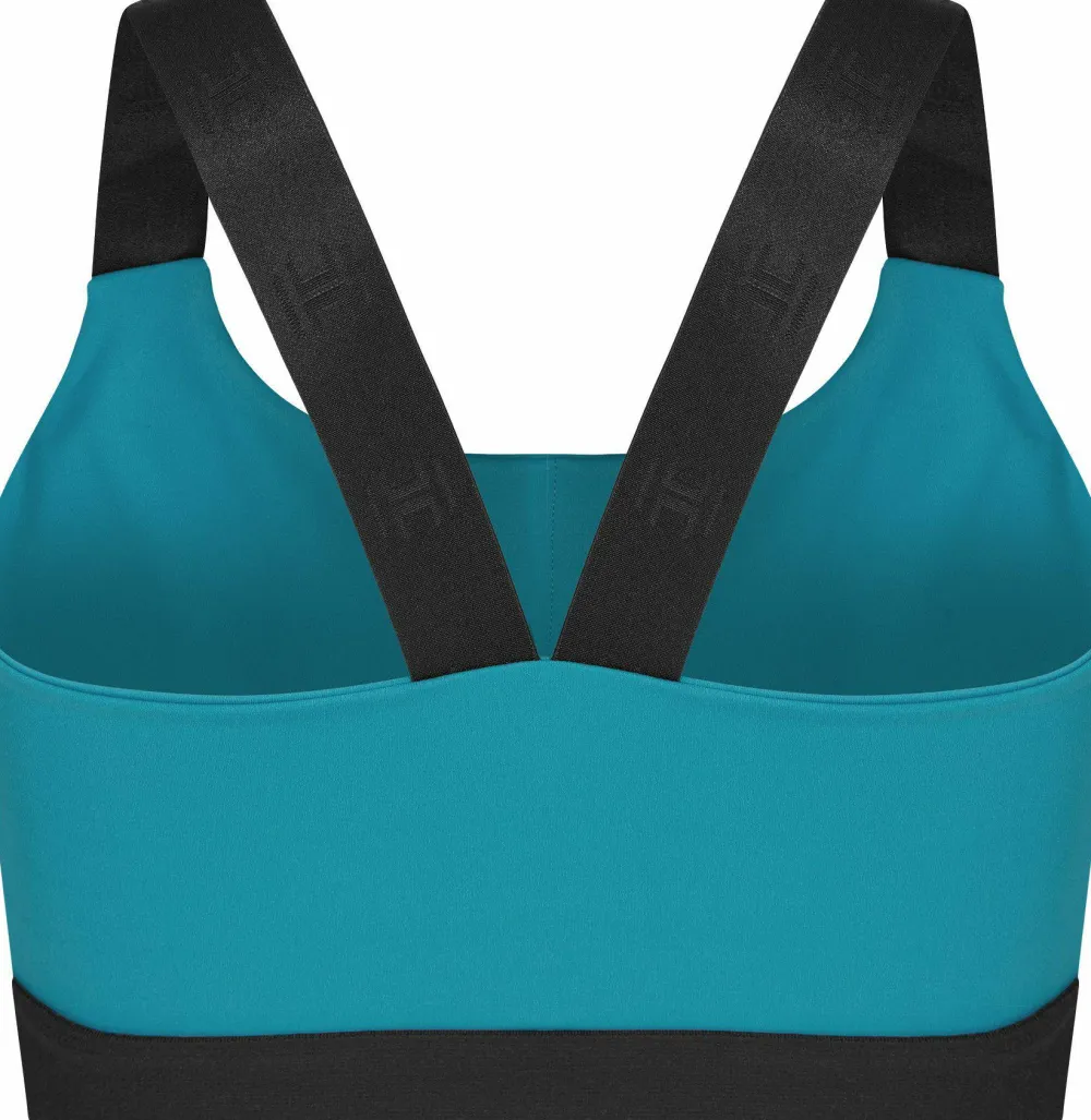 Hellner Women's Tech Sport Bra Biscay Bay