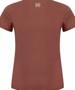 Outlet Hellner Women's Tossis Mesh Tee Chutney