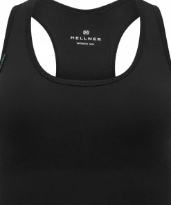 Clearance Hellner Women's Wool Tech Seamless Bra Black Beauty