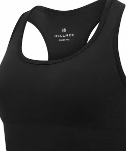 Clearance Hellner Women's Wool Tech Seamless Bra Black Beauty