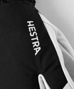 Outlet Hestra Army Leather Heli Ski 3-Finger Black Svart