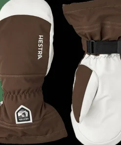 Hot Hestra Army Leather Heli Ski Mitt Espresso