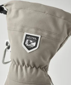 Clearance Hestra Army Leather Heli Ski 5-finger Khaki