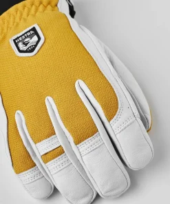 Outlet Hestra Army Leather Patrol - 5 Finger Mustard