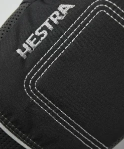 Hot Hestra Baby's Zip Long Mitt Black/Black
