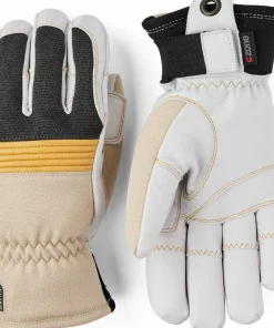 Sale Hestra Couloir 5 Finger Beige/Offwhite