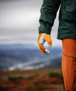 Outlet Hestra Ergo Grip Active Wool Terry - 5 Finger Orange/Off White Orange/Offwhite