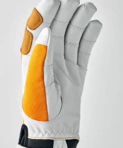 Outlet Hestra Ergo Grip Active Wool Terry - 5 Finger Orange/Off White Orange/Offwhite