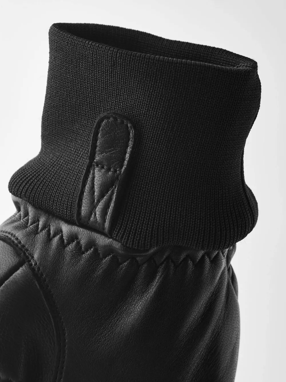 Clearance Hestra Ergo Grip CZone Vernum - 5 Finger Black