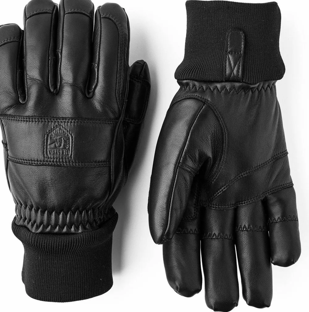 Clearance Hestra Ergo Grip CZone Vernum - 5 Finger Black
