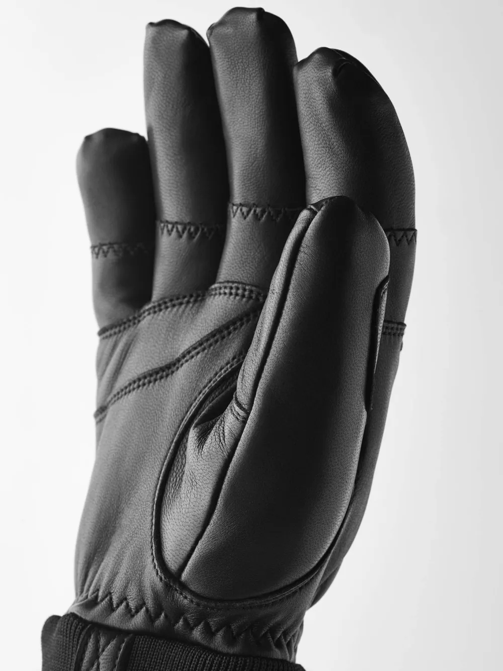 Clearance Hestra Ergo Grip CZone Vernum - 5 Finger Black