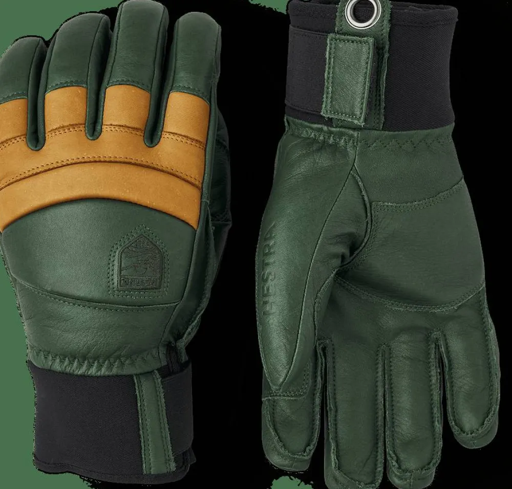 Hot Hestra Fall Line 5-Finger Forest/Cork
