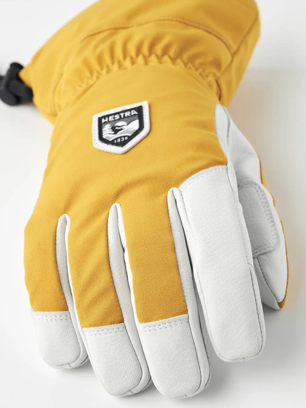 Outlet Hestra Flextron Motion 5-Finger Mustard/Offwhite