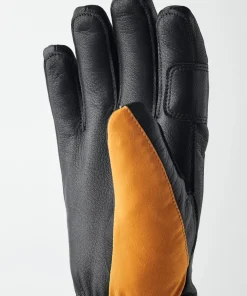 New Hestra Flextron Motion Short 5-Finger Mustard/Black