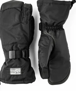 Outlet Hestra Gauntlet Sr. - 3 Finger Black/Black