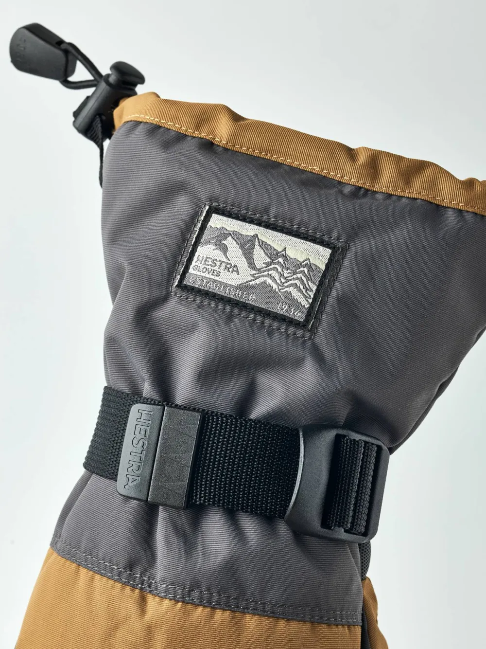 Online Hestra Gauntlet Sr. Mitt Dark Sand/Graphite