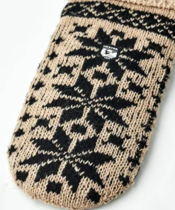 Hestra Kids' Nordic Junior - Mitt Beige/Black