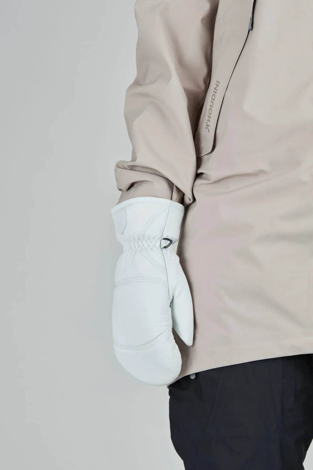 Sale Hestra Leather Box Mitt Off White Offwhite