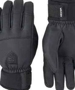 Best Hestra Orbit 5 Finger Black
