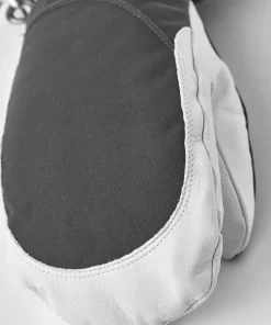 New Hestra Women's Heli Ski Female Mitt Grey/Offwhite Grå/Offwhite