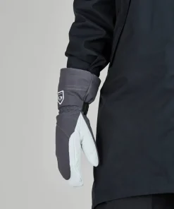 New Hestra Women's Heli Ski Female Mitt Grey/Offwhite Grå/Offwhite