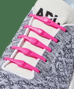 New Hickies No Tie Laces 2.0 Neon Pink