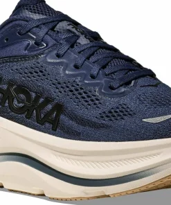 Discount Hoka Men's Bondi 9 Midnight Blue/Varsity Navy