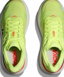 Best Hoka Men's Bondi 9 Wide Neon Yuzu/Sunlight