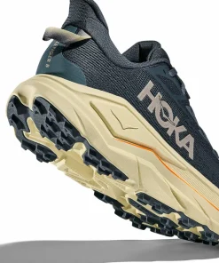 Discount Hoka Men's Challenger 8 Wide Faded Navy/Pampas Grass