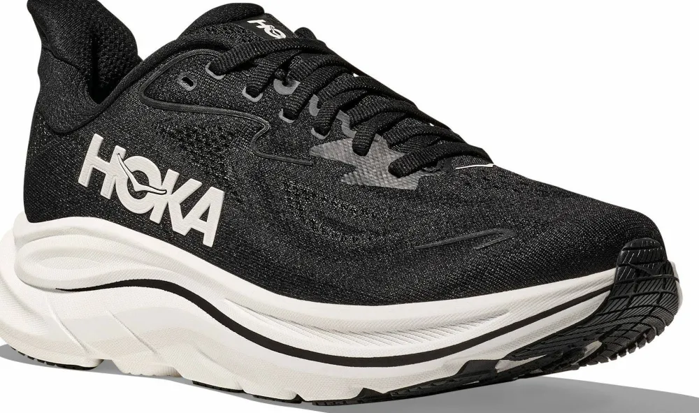 Best Hoka Men's Clifton 10 Black/White