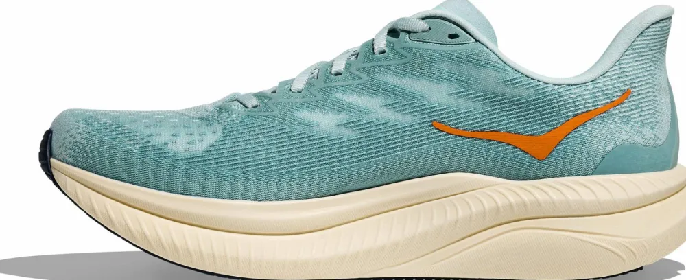 Online Hoka Men's Mach 6 Clear Sea/Sea Water