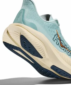 Online Hoka Men's Mach 6 Clear Sea/Sea Water