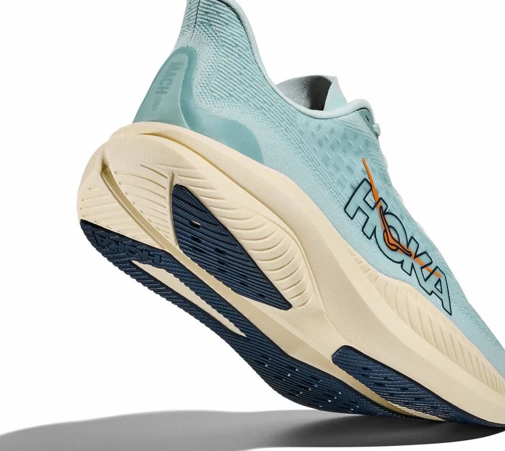 Online Hoka Men's Mach 6 Clear Sea/Sea Water