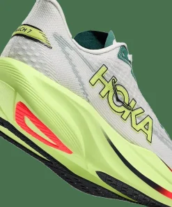 Online Hoka Men's Mach 7 Frost/Neon Yuzu