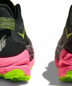 Hoka Men's Speedgoat 6 Black/Neon Rose
