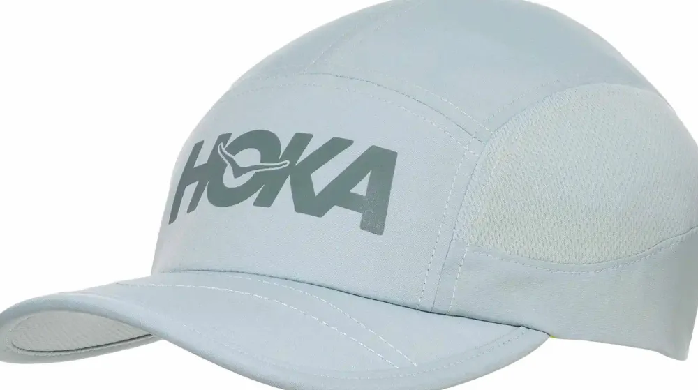 New Hoka Run Hat Mineral Blue