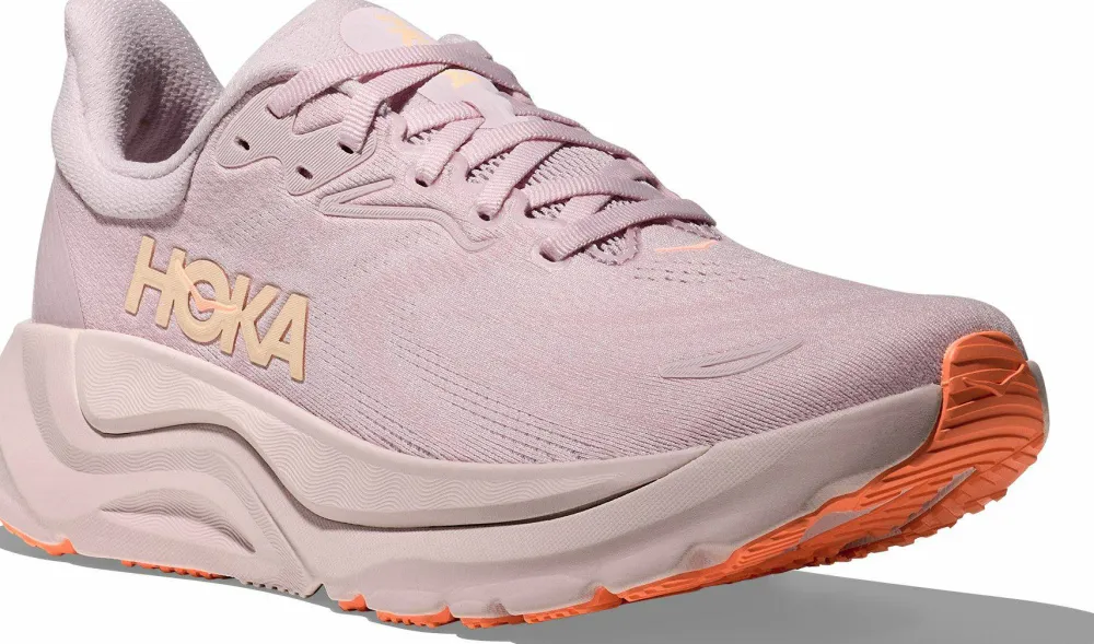 Online Hoka Women's Arahi 8 Lilac Cream/Neon Cantaloupe