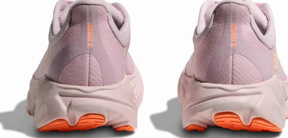 Online Hoka Women's Arahi 8 Lilac Cream/Neon Cantaloupe