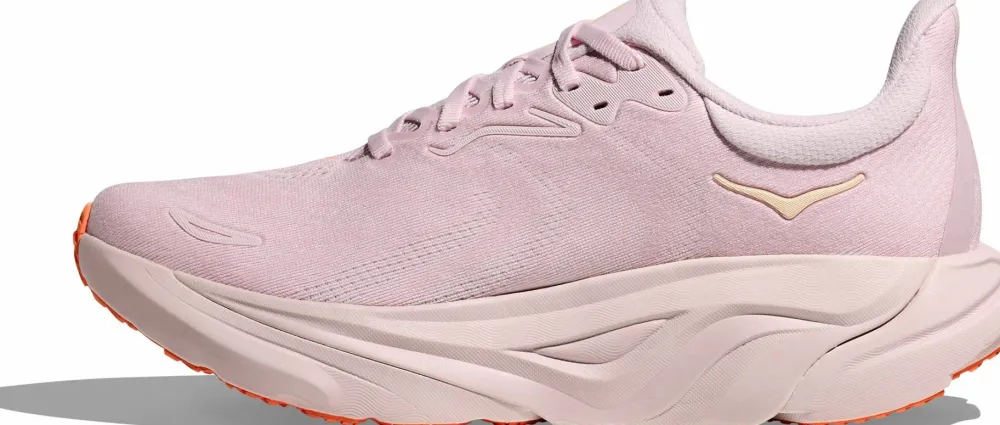 Online Hoka Women's Arahi 8 Lilac Cream/Neon Cantaloupe