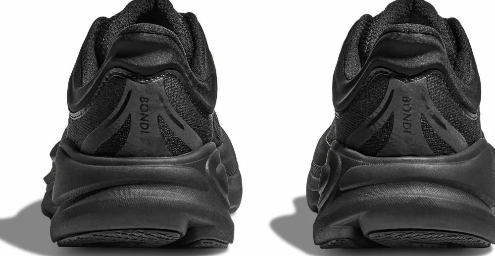New Hoka Women's Bondi 9 Black / Black