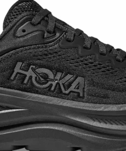 New Hoka Women's Bondi 9 Black / Black