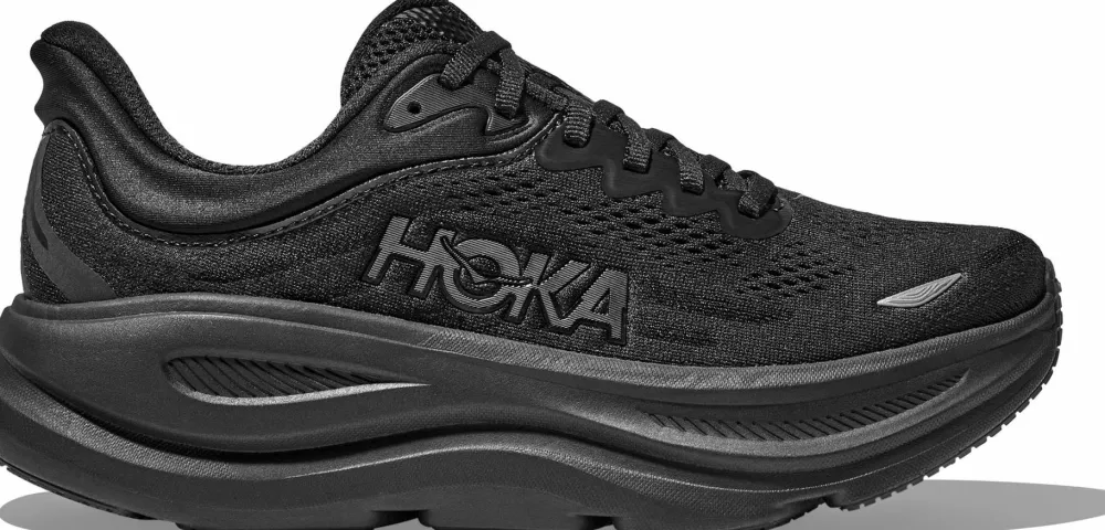 New Hoka Women's Bondi 9 Black / Black