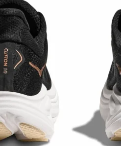 Sale Hoka Women's Clifton 10 Black/Rose Gold