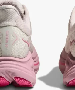 Sale Hoka Women's Clifton 10 Wide Rose Cream / Dried Rose Rose Cream/Dried Rose