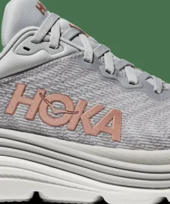New Hoka Women's Gaviota 5 Harbor Mist Rose Gold