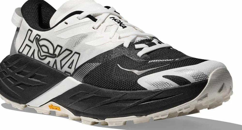 New Hoka Women's Speedgoat 7 Black/White