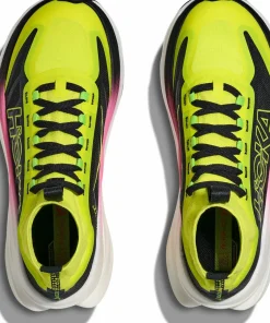 Outlet Hoka Women's Tecton X 3 Neon Citrus / Black Neon Hoka Citrus/Black